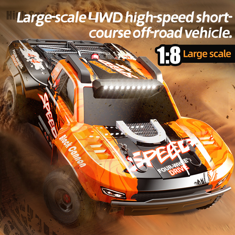 Rc Hobby Grade Monster Truck - Радиоуправляемая машина JJRC 1:8, бесщеточный двигатель,
