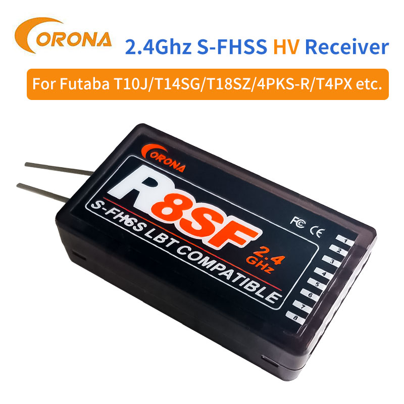 Receiver Sbus 8Ch - Corona R8SF 8-канальный 2.4ГГц S-FHSS FHSS