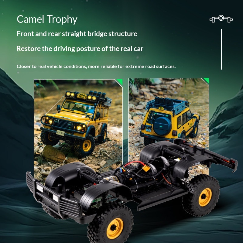 FCX10, масштаб 1/10, версия Ca – обзор и цена Rc Hobby Land