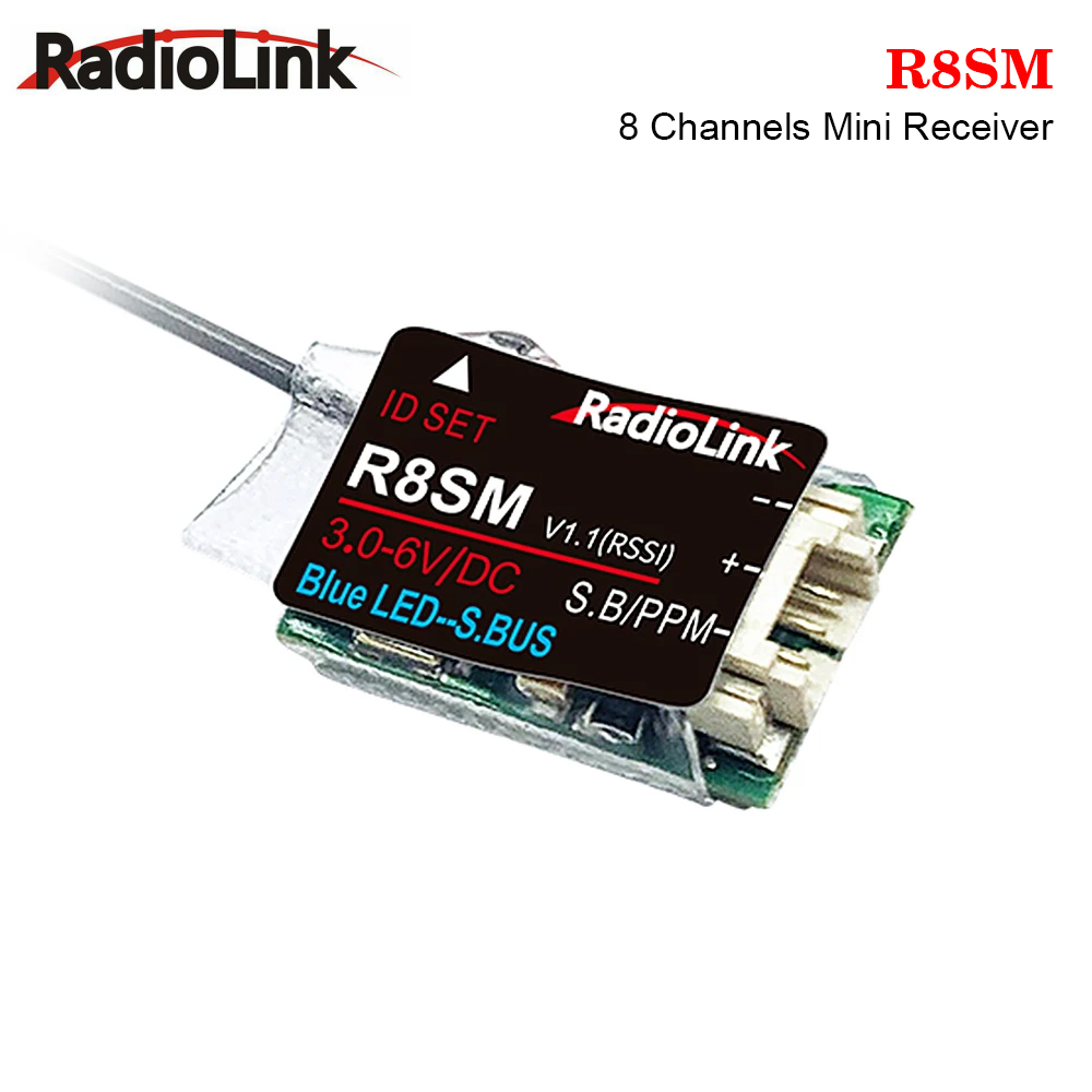 Radiolink R8SM 8-канальный мин – обзор и цена Receiver Sbus 8Ch