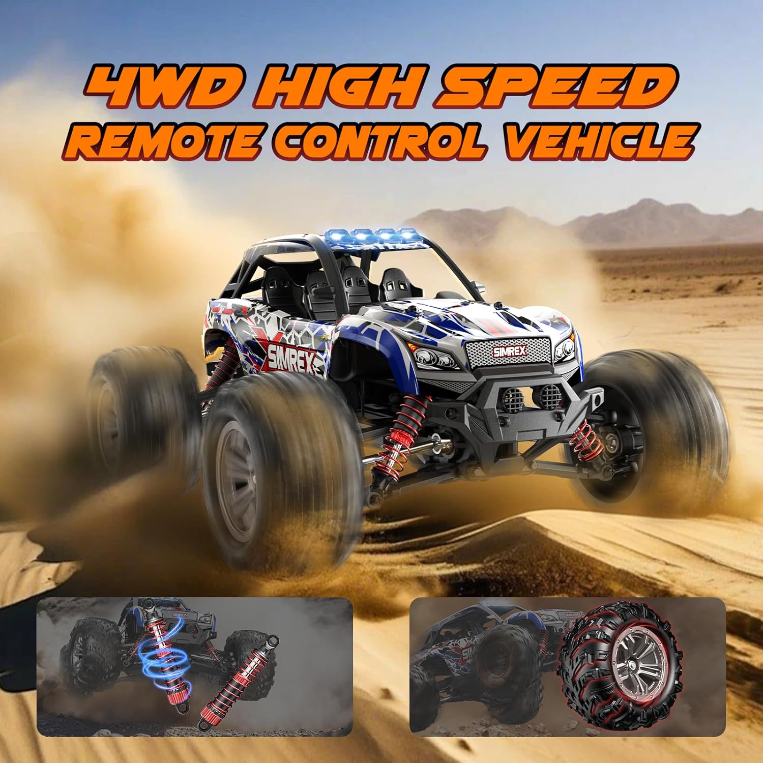 Радиоуправляемый монстр-трак 4 – обзор и цена Rc Hobby Grade Monster Truck