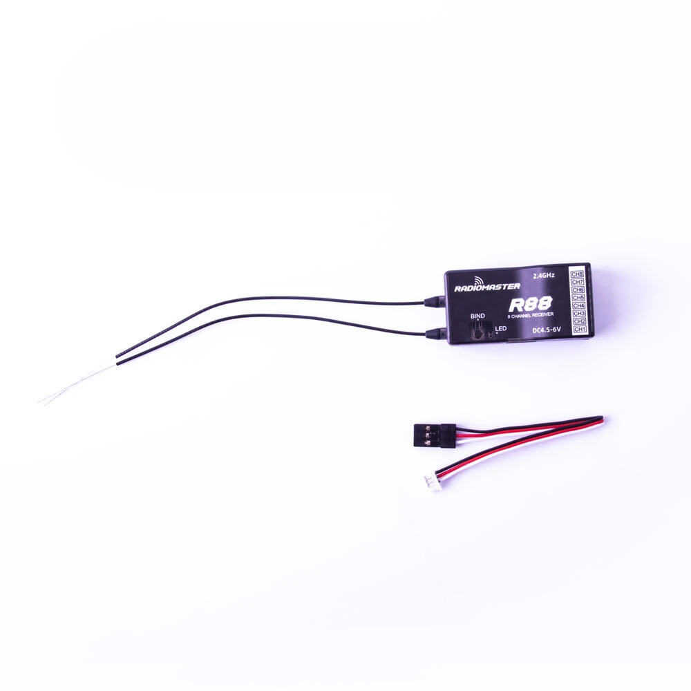RadioMaster R88 V2 2,4 ГГц 8-к – обзор и цена Receiver Sbus 8Ch
