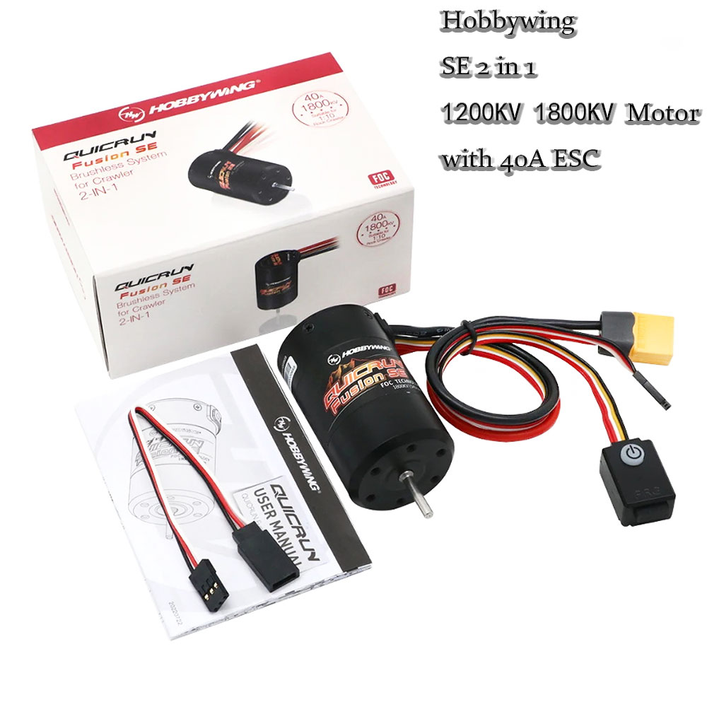 Hobbywing QuicRun Fusion SE 2- – обзор и цена Rc Hobby Motor