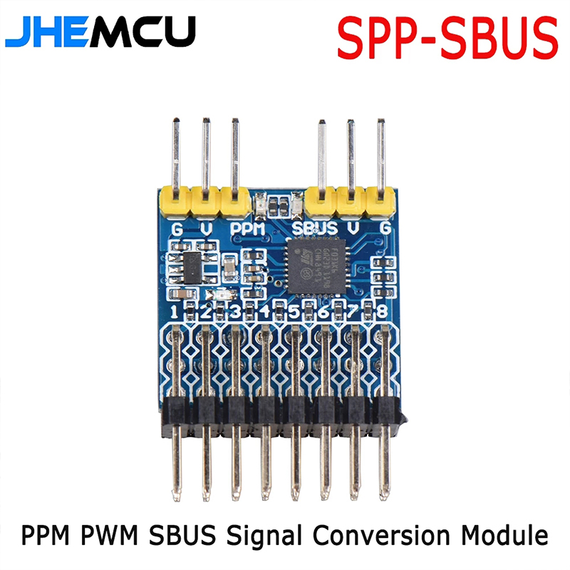 8-канальный ШИМ PPM SBUS модул – обзор и цена Receiver Sbus 8Ch