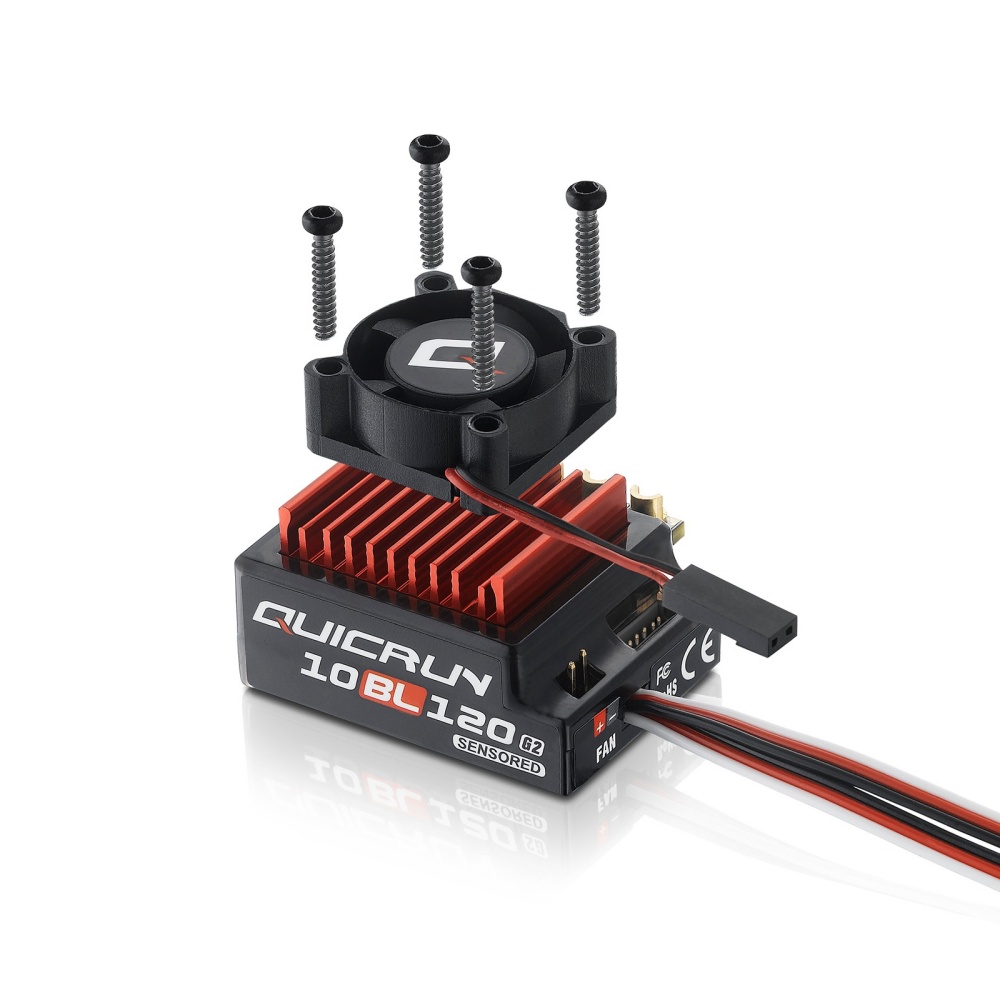 FATJAY Hobbywing QUICRUN-10BL- – обзор и цена Rc Hobby Motor